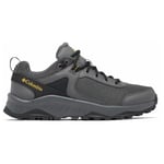 Columbia Men's Trailstorm Ascend Waterproof, Dark Grey/Golden Yellow, 7.5