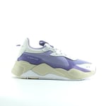 Puma RS-X Tech Purple White Textile Mens Lace Up Trainers 369329 05 - Multicolour - Size UK 3