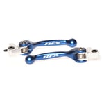 RFX Ensemble de leviers flexibles Forgés Race (Bleu) AJP Trials All (pas Sherco)