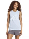 adidas Essentials Winners Tank Top, Glow Blue/White