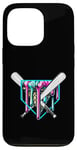 iPhone 13 Pro Baseball Home Plate Drip 2 Ice-Cream for Softball Case