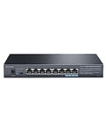 BrosTrend 8-Port 2.5G Ethernet Network Switch, Multi-Gigabit Unmanaged Switch Supports Static Link Aggregation / VLAN, Ethernet Splitter, Fanless, Metal, Desktop Wall-Mount Limited Lifetime Protection