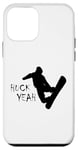 Coque pour iPhone 12 mini Huck Yeah Snowboard