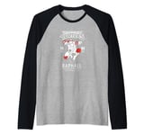 Teenage Mutant Ninja Turtles Raphael The Muscle Ready Battle Manche Raglan