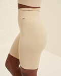 Aim’n Oat White Luxe Seamless Biker Shorts - M