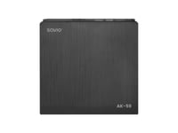 Savio Ak-59 External Slim Cd/Dvd Recorder R/Rw - Usb-C/Usb-A Black, Svart, Stationär/Bärbar Dator, Dvd±Rw, Usb Type-C, Dvd+Rw, Dvd+Rw Dl, Dvd-Rw, Dvd-Rw Dl, 24X