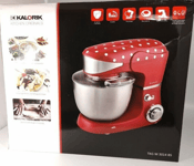 Kalorik 1000W Food Stand Mixer 5L Mixing Bowl 6 Speeds