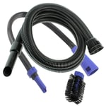 2.5m Hoover Hose Pipe + Long Crevice Tool For Numatic HENRY MICRO HVR200M Vacuum