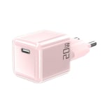 SiGN Snabb Väggladdare PD USB-C 20W - Rosa