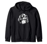 Funny Proud Cavalier King Charles Spaniel Dog Lover Zip Hoodie