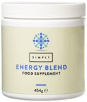 Simply Energy Blend Food Supplement Powder with Vitamin B6 & Vitamin B12 to Boost Energy & Immunity, Add to Food, Smoothies, Juices & Shakes (454g)