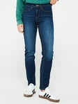 Levi's 312 Shaping Slim Leg Jean - Crushed Poppy - Blue, Blue, Size 32, Inside Leg 30, Women