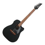 Ibanez ALT20 Weathered Black Open Pore Electro-Acoustic Guitar with AEQ-2UT Prea