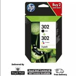 Genuine HP302 Multipack Ink Cartridge (X4D37AE) for HP ENVY 4524 AIO Printer