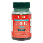 H&B High Strength Co-Q10 100mg Energy, With Vitamin B1 , 90 Capsules 