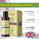 ROSEMARY HAIR OIL & HENNA HERBAL HAIR OIL For Healthy Hair Growth