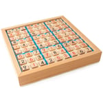 Rapanda - Sudoku en bois Nine Palace jeu d'échecs bleu