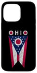 Coque pour iPhone 14 Pro Max State of Ohio Burgee Flag -- The Buckeye State