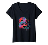 Marvel Spider-Man Miles Morales 8th Birthday Graphic V-Neck T-Shirt