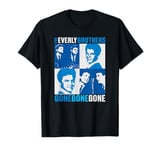 The Everly Brothers Blue and White Gone Gone Gone Photos T-Shirt