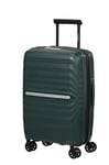 Samsonite Neo Flux - Spinner S Slim, Bagage à Main Extensible, 55 cm, 39/45 L, Vert (Jungle Green)