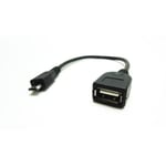 Cable OTG Adaptateur USB Femelle - Micro USB Male