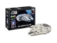 Star Wars Millennium Falcon Cadeau Set 1:72 Plastique Model Kit Revell