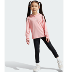 Adidas Adidas Sweatshirt And Tights Set Barn Retkeilyvaatteet SEMI PINK SPARK / CORE WHITE / WHITE