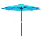 Urban Living SUNNYDAYS PARASOL DIAM 300CM INCLINABLE 6 COULEURS MAT ALUMINIUM ET BALEINE ACIER DISPLAY