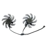 ventilateur de refroidissement de carte graphique double,85mm FDC10H12S9-C 4 broches,pour carte graphique Geforce GTX 1070 Ti 1070 1060 1080 GTX1060,2 pièces - Type GA91S2U