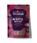 Westlab Mindful CBD Bath Salts 1kg - Epsom & Himalayan Salts Infused with Bergamot, Geranium for Calming and Soothing, Guaranteed Purity.