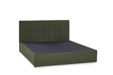 Atlantic Home Collection Lit Boxer Alva sans Matelas ni surmatelas, Bois, Vert, 180 x 200 cm