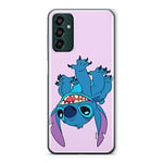 ERT GROUP mobile phone case for Samsung M13 4G original and officially Licensed Disney pattern Stitch 013 optimally adapted to the shape of the mobile phone, case made of TPU