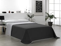 Martina Home Bouti Bedspread Reversible Grey Black 135cm