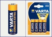 Varta Longlife Extra Aa, Engångsbatteri, Alkalisk, 1,5 V, 23 G, Aa/Mignon/Lr6