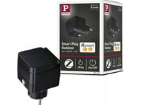 Paulmann Adapter Sh Zigbee Smart Plug Ip44 Sort / Plast