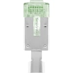 RJ45 CAT6 STP PASS THRU CAP45