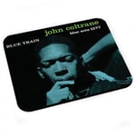 Tapis de souris John coltrane blue train album cover jazz saxophone