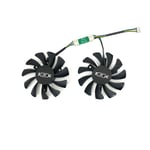 Ventilateur de refroidissement 81S2U,75mm GTX970,remplacement pour ZOTAC GeForce GTX 970 - Type black 2-Fan