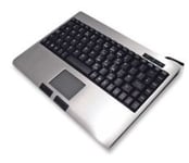 ACCURATUS KYBAC540-USBSILV KEYBOARD- MINI TOUCH PAD- SILVER