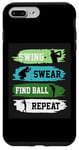 Coque pour iPhone 7 Plus/8 Plus Swing Swear Find Ball Repeat