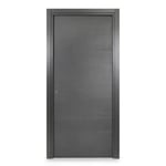 Bloc-porte Summa gris H.204 x l.83 cm, poussant droit