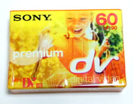 SONY MINI DV PREMIUM DIGITAL VIDEO CASSETTE CAMESCOPE 60 MIN LP 90 DVM60PR3 NEUF