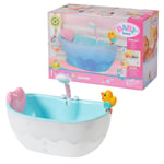 BABY Born Bath Bathtub 832691 - Accessories for 36cm & 43cm Dolls with Light/Sou