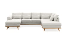 TULSA U-Soffa Linne Beige -