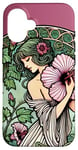 Coque pour iPhone 16 Rose de Sharon Hibiscus Fairy Goddess