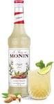 MONIN Premium Almond Orgeat Syrup 700ml for Coffee and Cocktails. 100% Natural