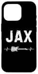 Coque pour iPhone 16 Pro Jax Guitare Battement De Coeur Musique Guitariste