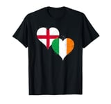 Irish English Get Flags in Vintage Style for St Patricks Day T-Shirt