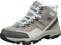 Skechers Women's Trego Rocky Mountain Walking Shoe, Grey, 4.5 UK